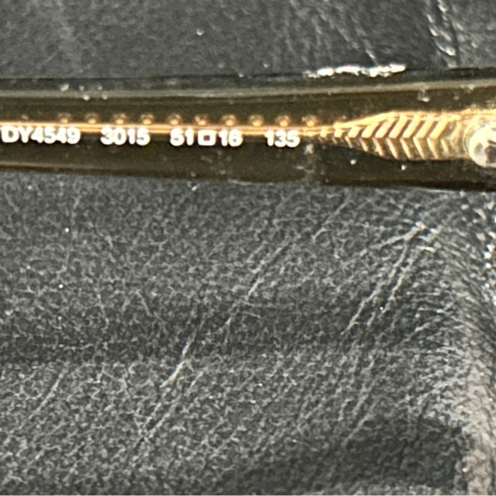 Dkny Transparent Rectangular Glasses Frame Only - image 6